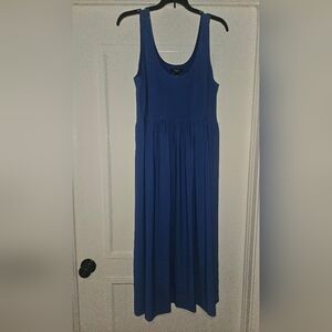 Simply Vera Vera Wang Royal Blue Sleeveless Maxi Dress